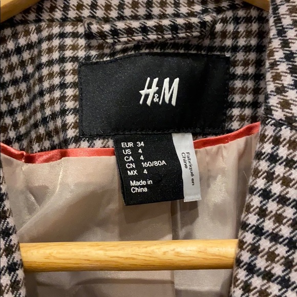 Brown H and M blazer - Picture 2 of 3
